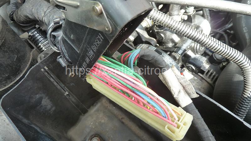 Montage d'un r�gulateur sur moteur 2.1TD Xantia-XM-406... Prise1